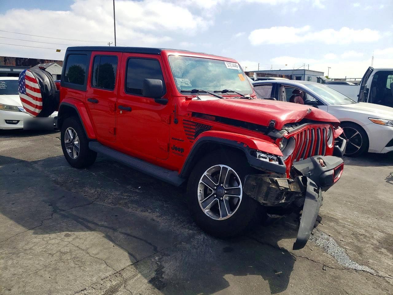 2020 Jeep Wrangler Unlimited Sahara - zdjęcie 4