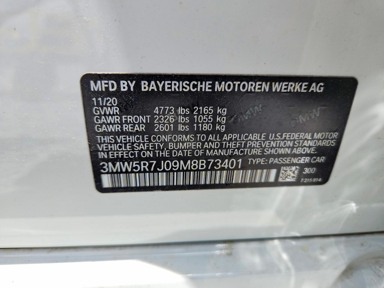 2021 BMW 330Xi - zdjęcie 13