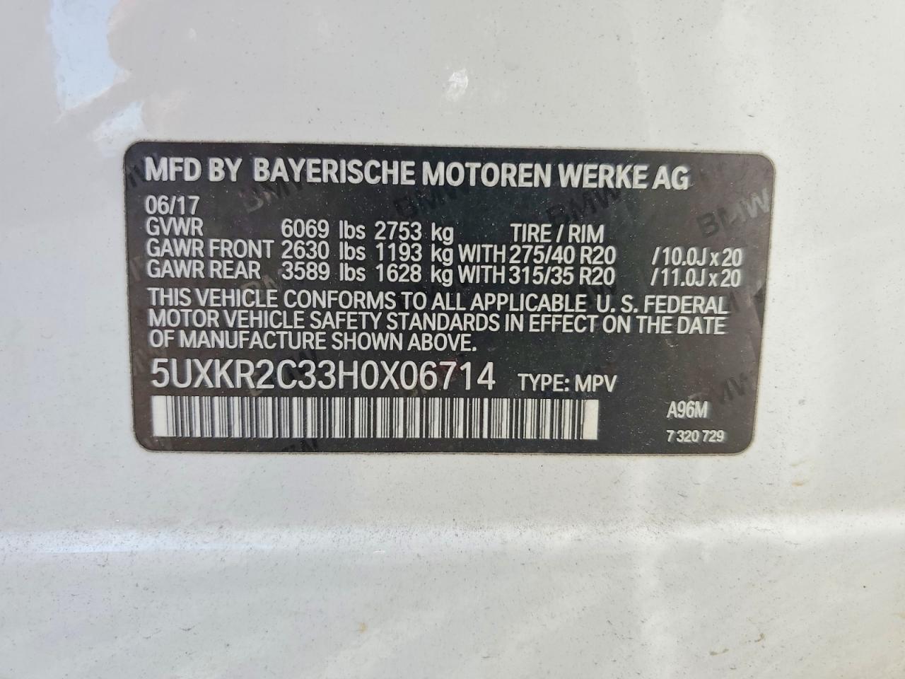 2017 BMW X5 Sdrive35I - zdjęcie 13