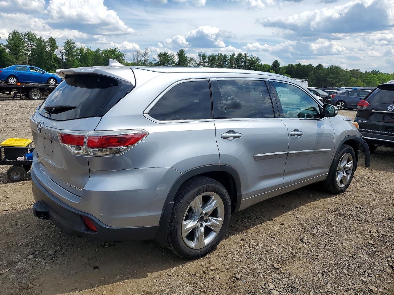 2014 Toyota Highlander Limited Platinum - zdjęcie 3