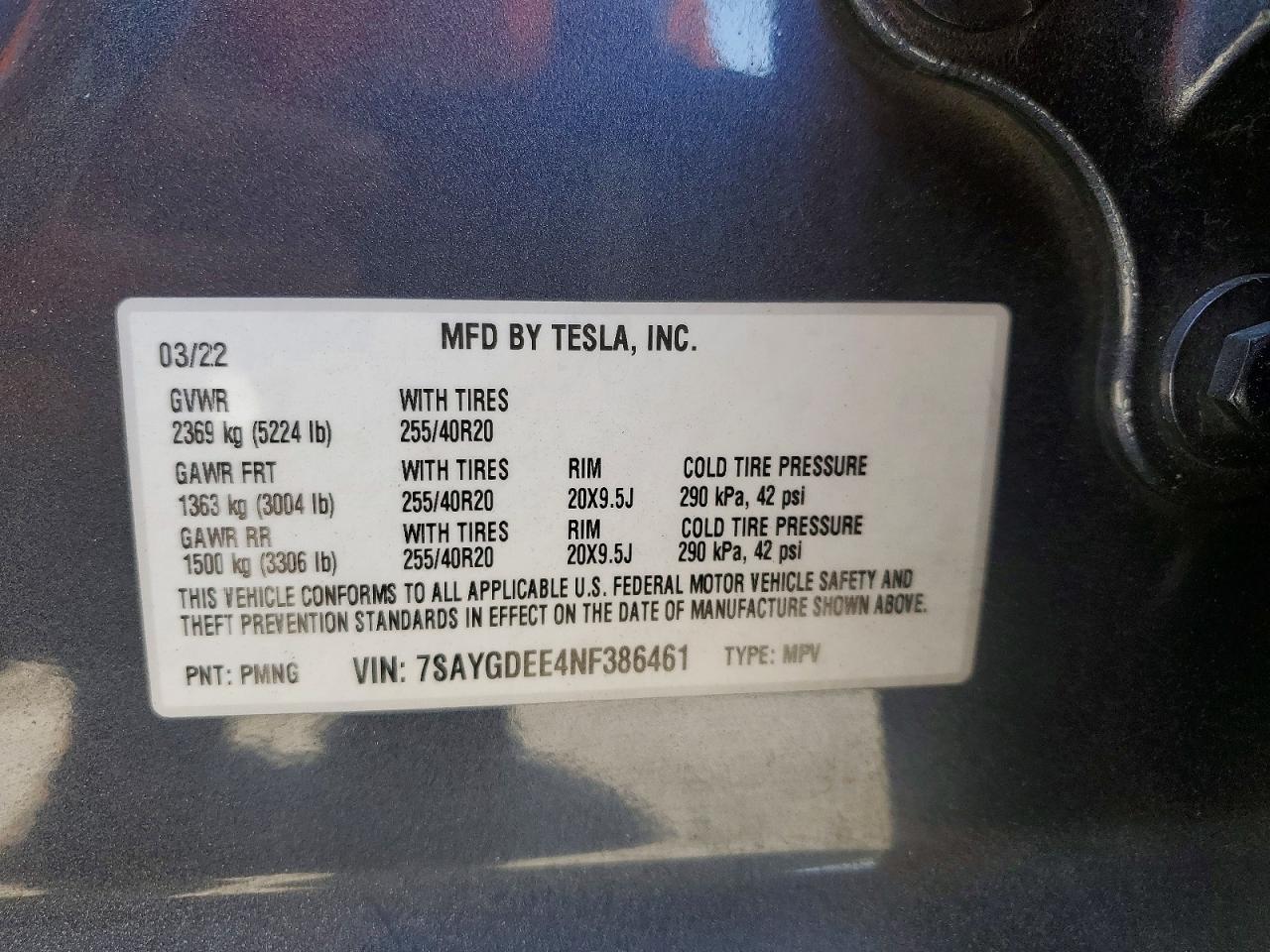 2022 Tesla Model Y - zdjęcie 13