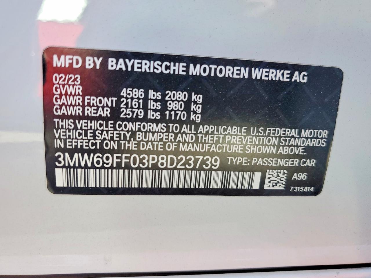 2023 BMW 330I - zdjęcie 12