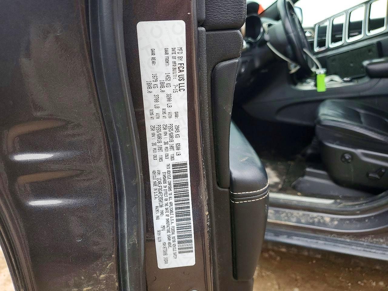 2015 Jeep Grand Cherokee Limited - zdjęcie 13