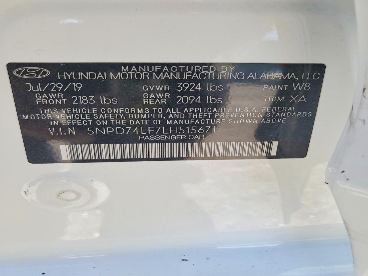 2020 Hyundai Elantra Se - zdjęcie 12