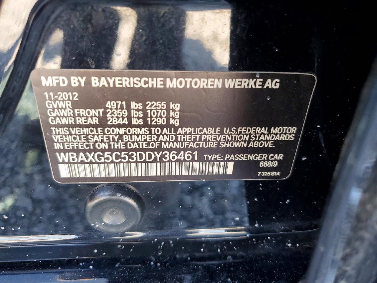 2013 BMW 528 I - zdjęcie 12