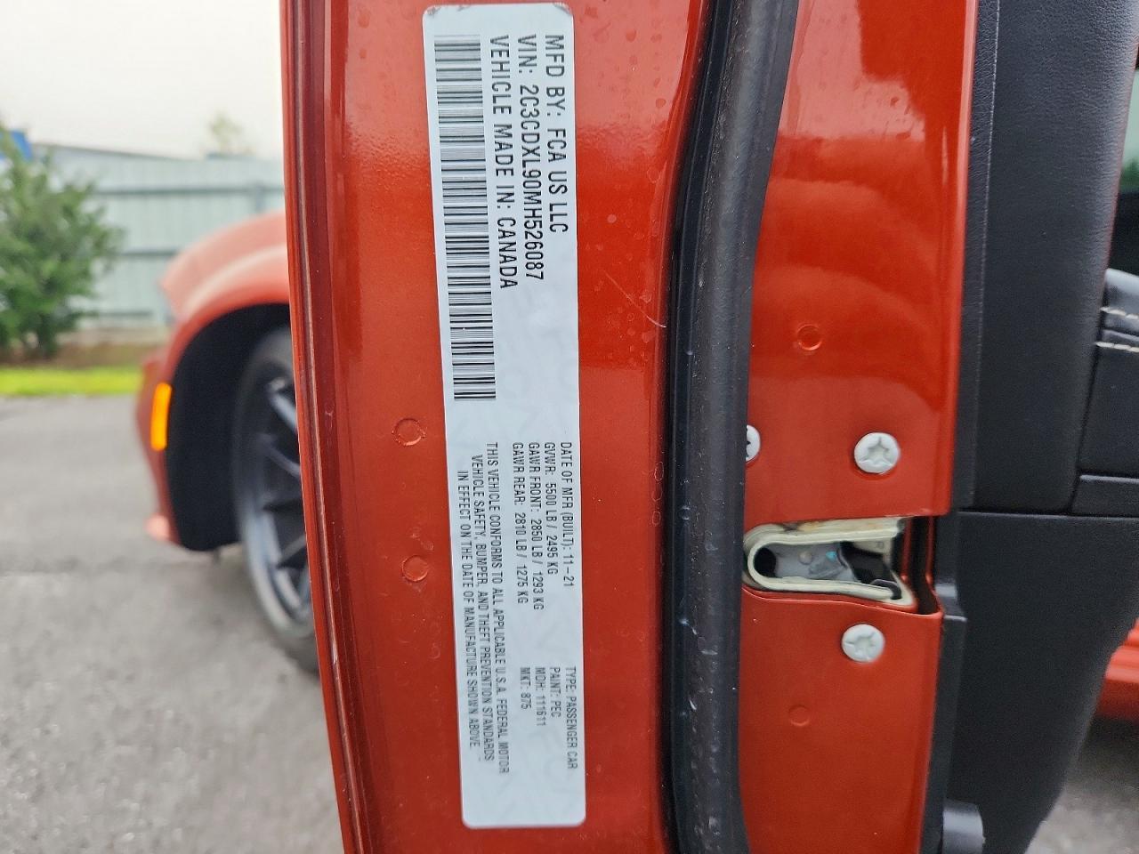 2021 Dodge Charger Srt Hellcat Redeye - zdjęcie 12