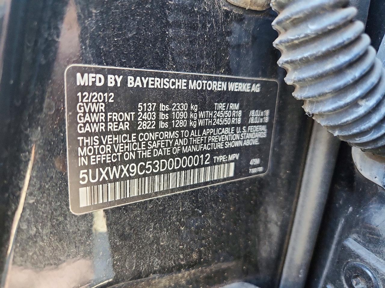 2013 BMW X3 xDrive28I - zdjęcie 13