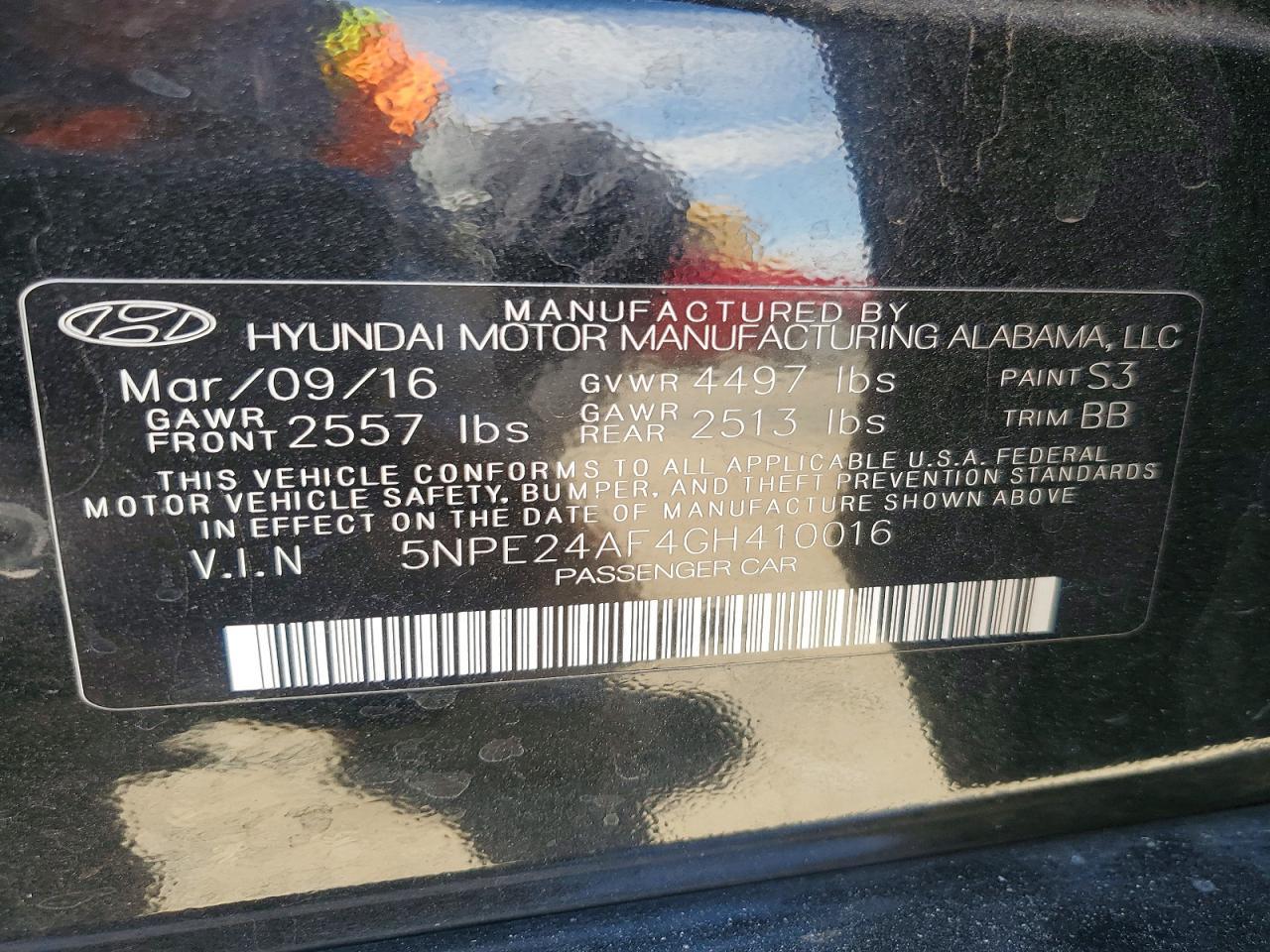 2016 Hyundai Sonata Se - zdjęcie 13
