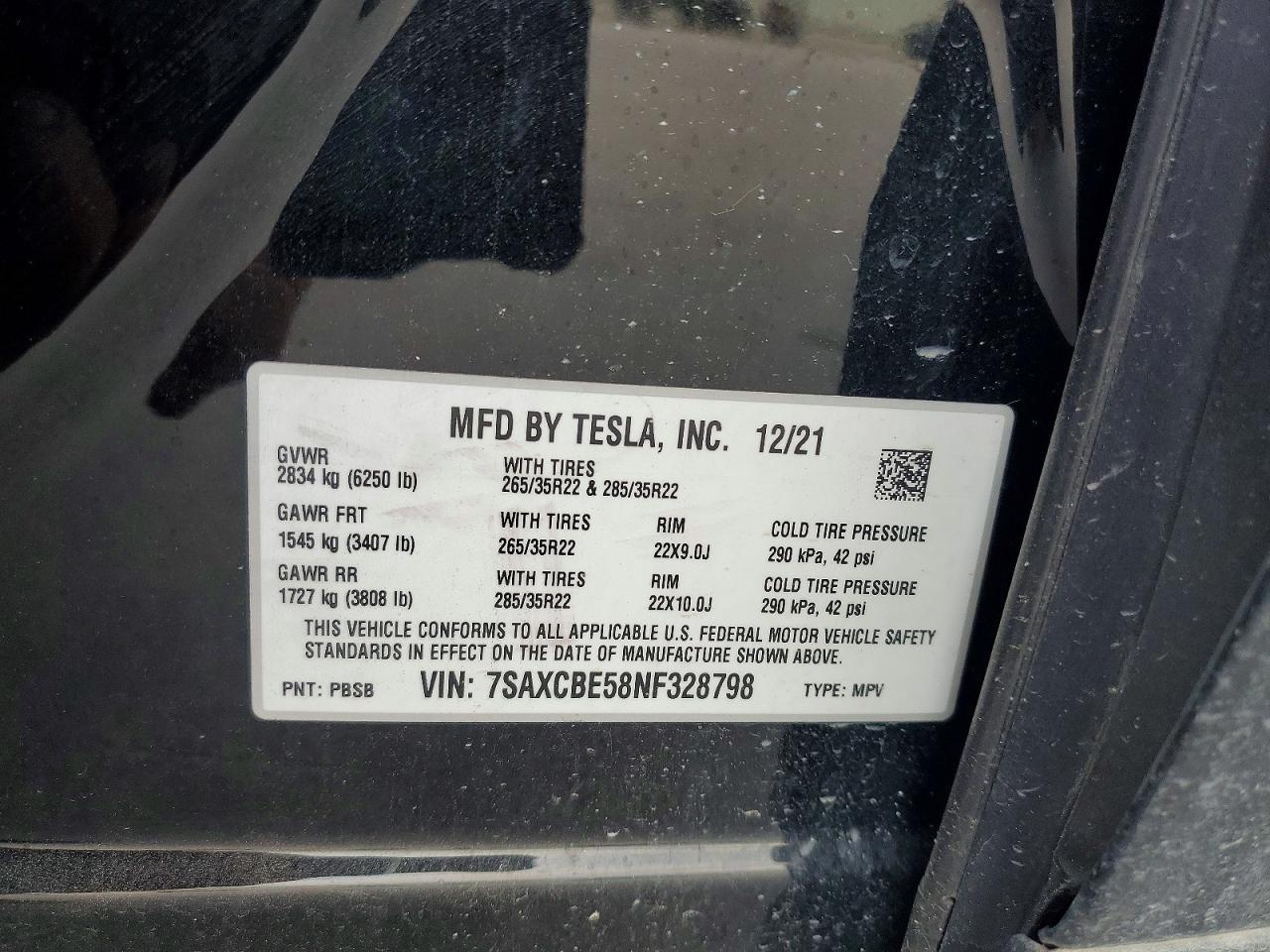 2022 Tesla Model X - zdjęcie 13