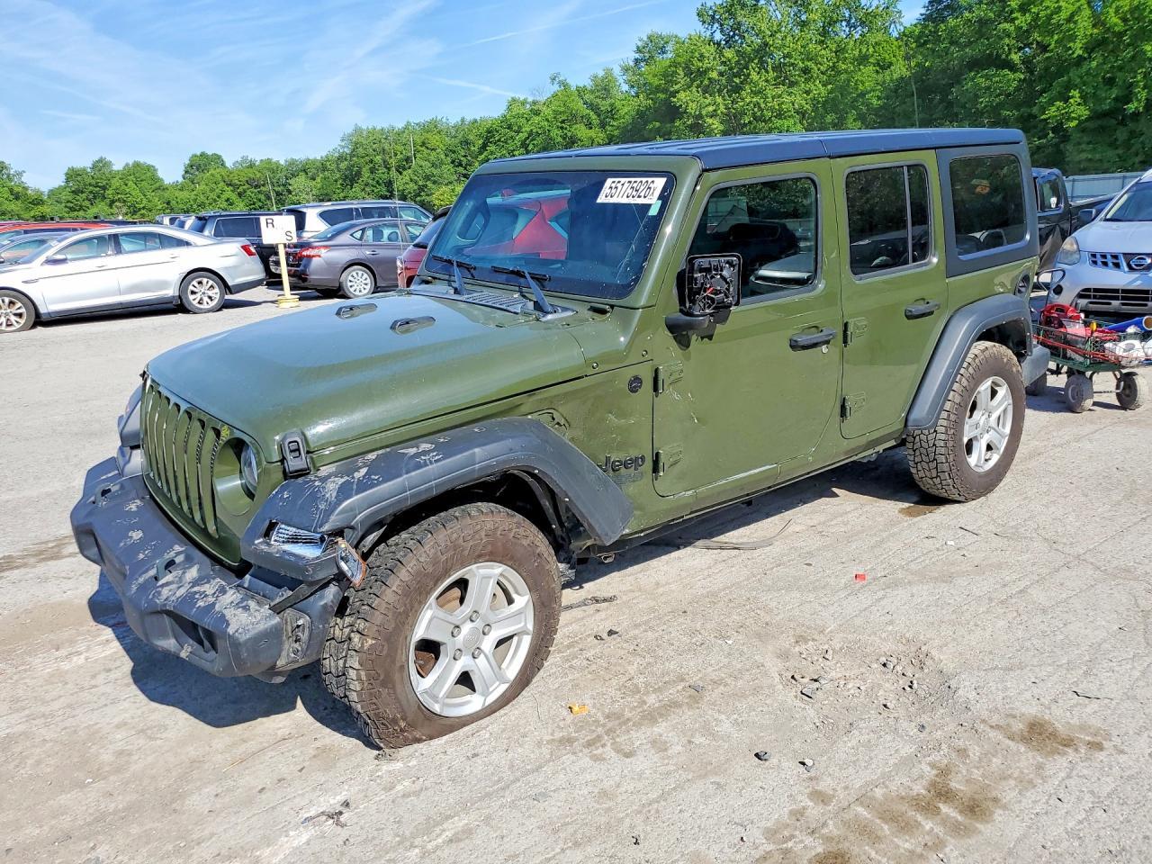 2021 Jeep Wrangler Unlimited Sport - zdjęcie główne