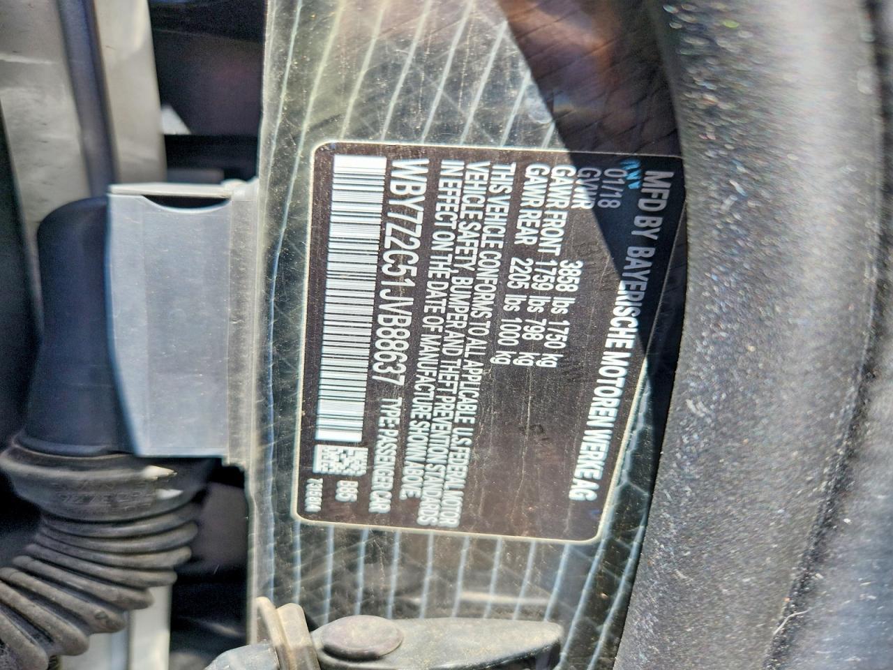 2018 BMW I3 - zdjęcie 12