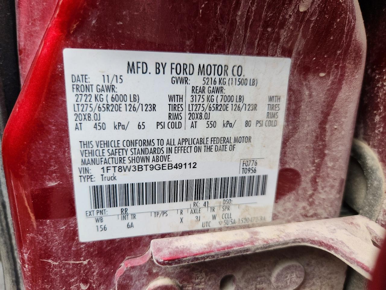 2016 Ford F350 Super Duty - zdjęcie 12