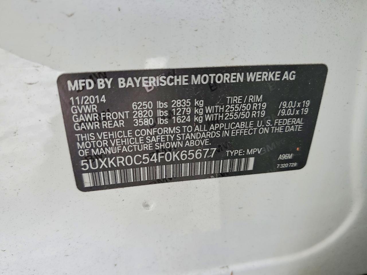 2015 BMW X5 xDrive35I - zdjęcie 13