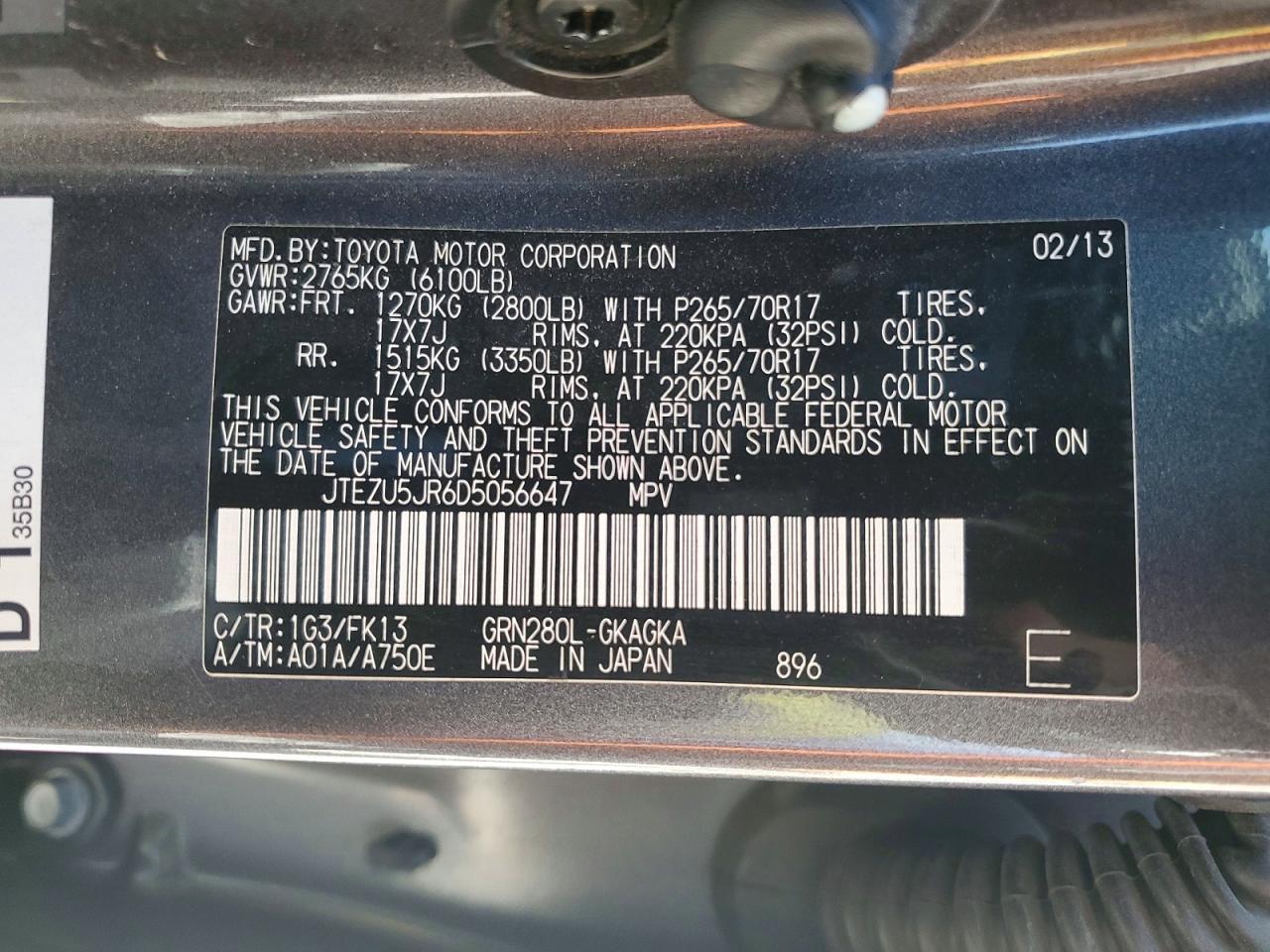 2013 Toyota 4Runner Sr5 - zdjęcie 13