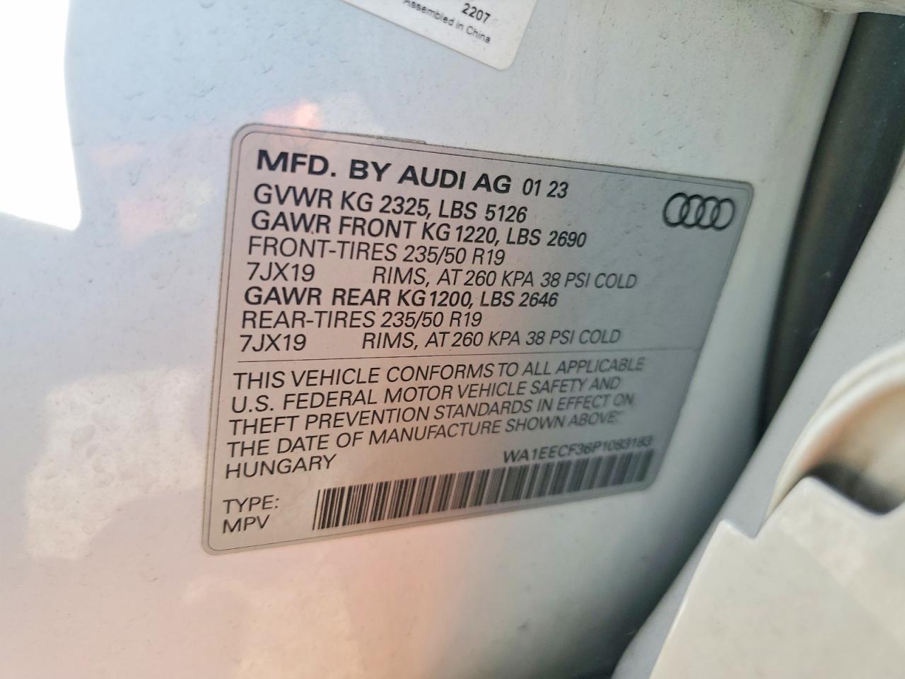 2023 Audi Q3 Premium Plus S Line 45 - zdjęcie 13