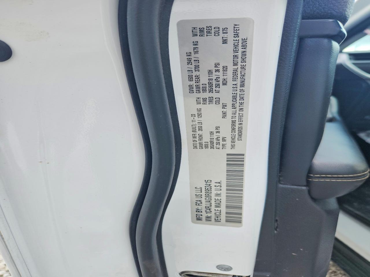 2024 Jeep Grand Cherokee L Laredo - zdjęcie 13