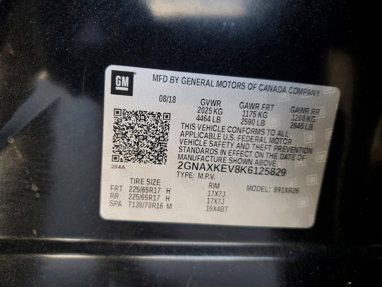 2019 Chevrolet Equinox Lt - zdjęcie 13