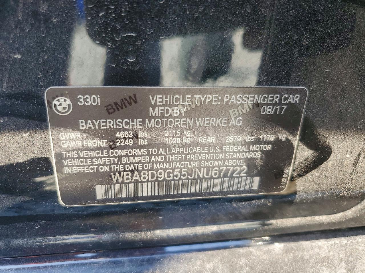 2018 BMW Seria 3 330i - zdjęcie 13