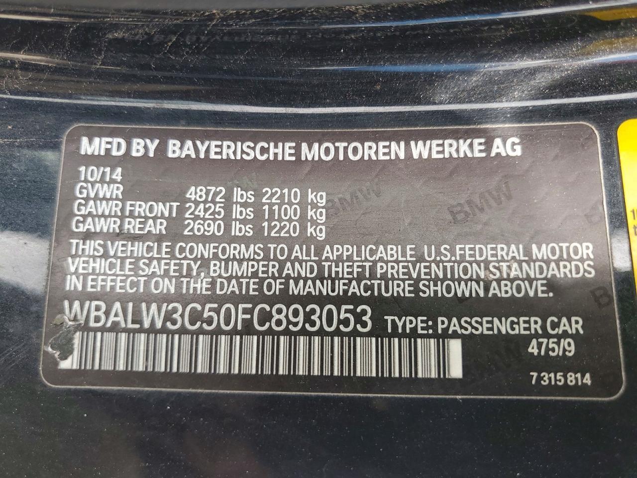 2015 BMW 640 I - zdjęcie 12