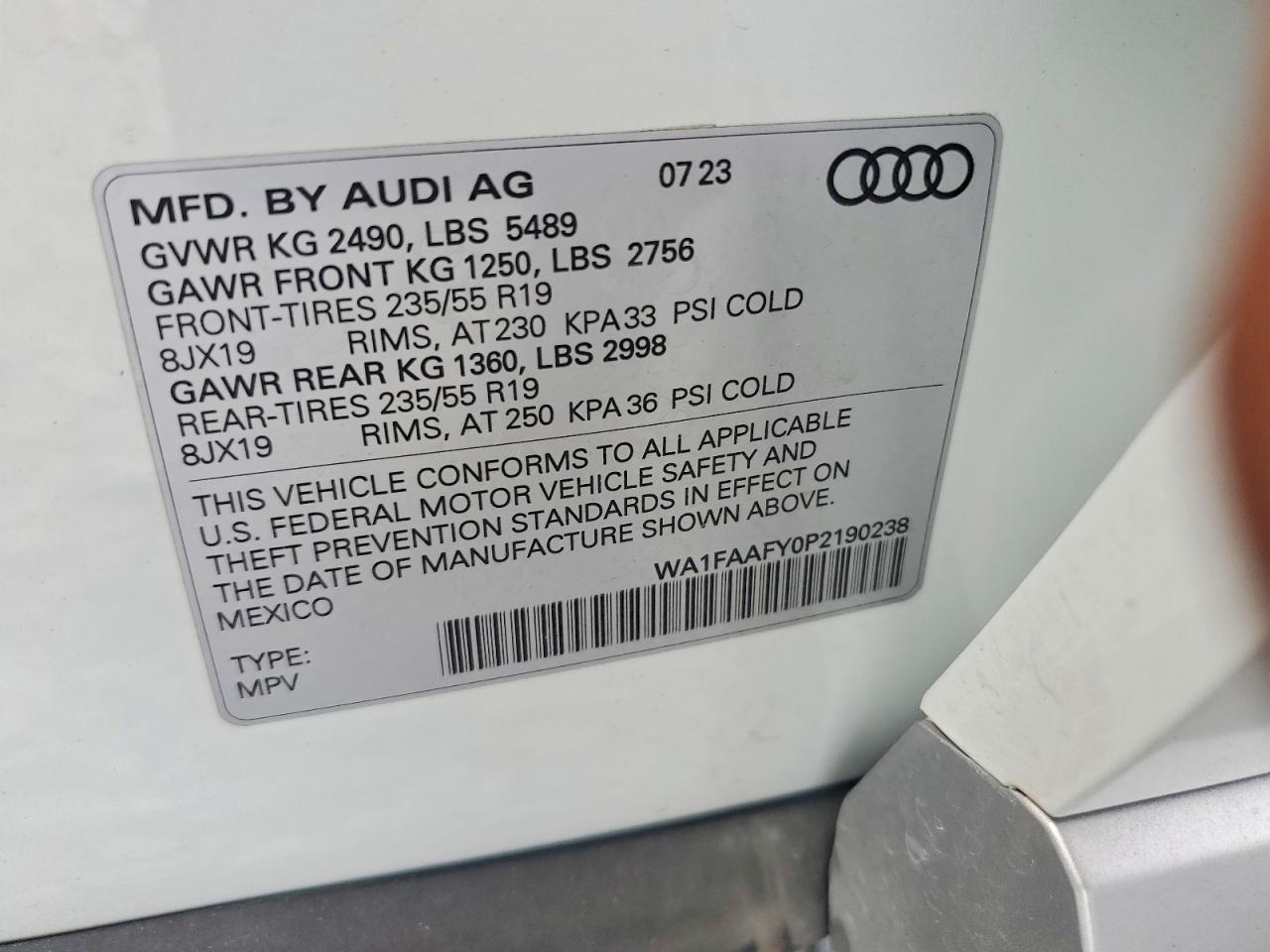 2023 Audi Q5 Prestige 45 - zdjęcie 13