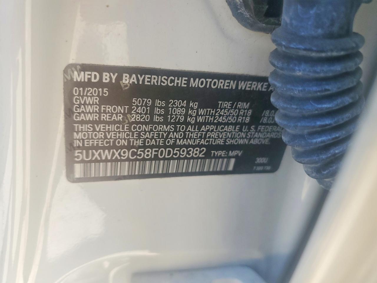 2015 BMW X3 xDrive28I - zdjęcie 13