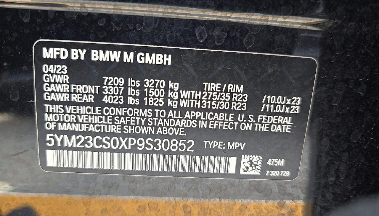 2023 BMW Xm - zdjęcie 10