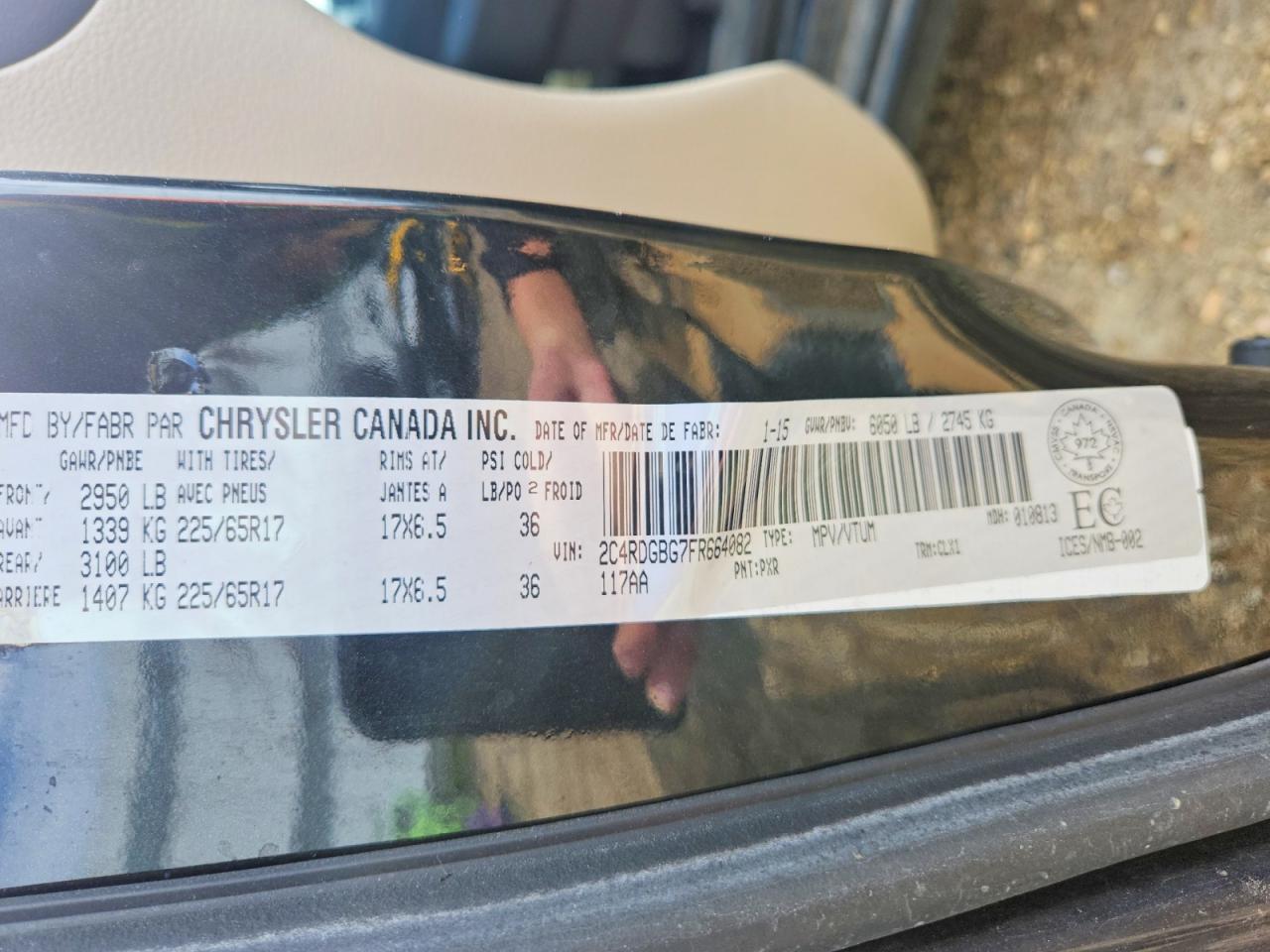 2015 Dodge Grand Caravan Se - zdjęcie 13