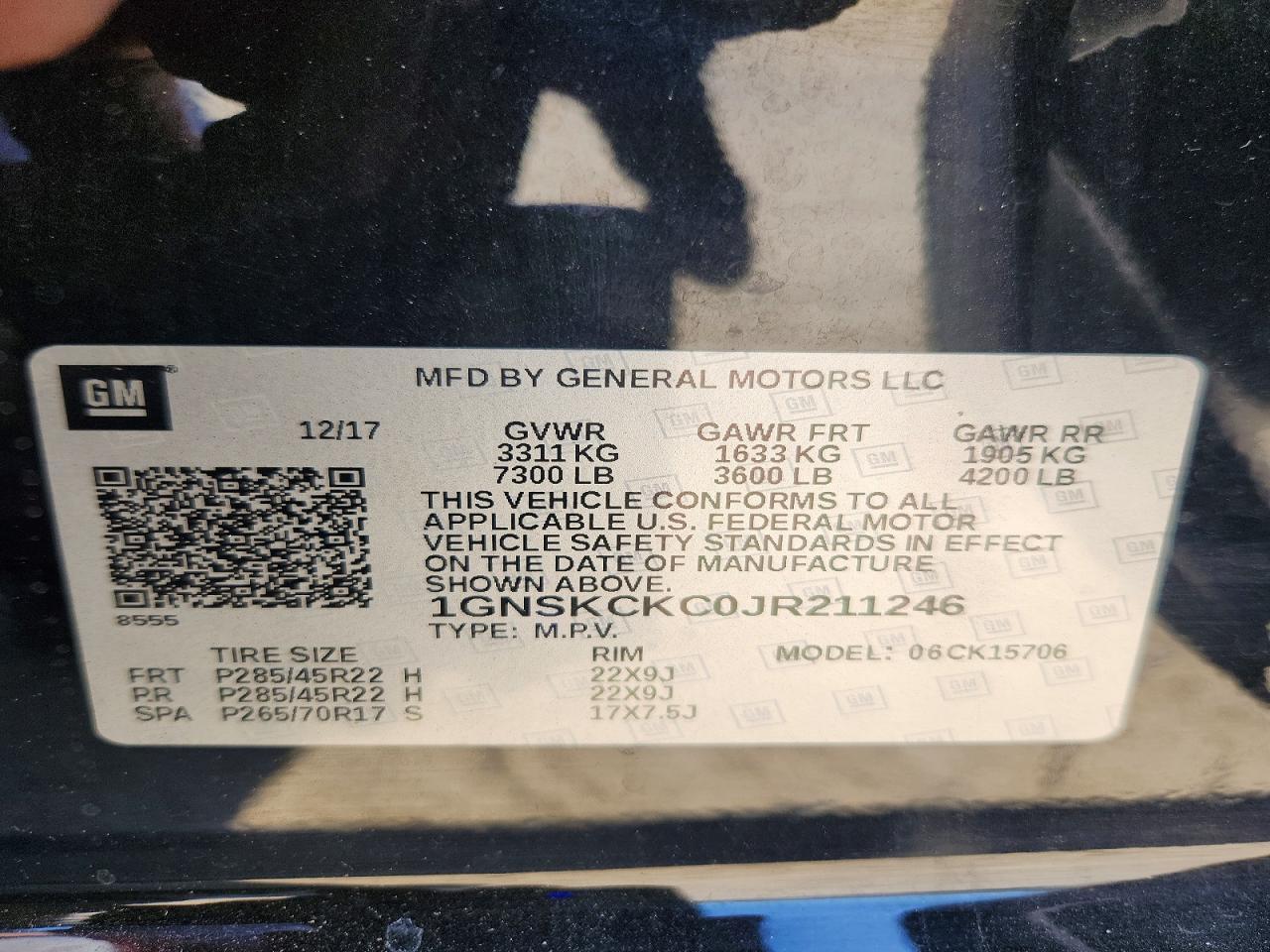2018 Chevrolet Tahoe K1500 Premier - zdjęcie 13