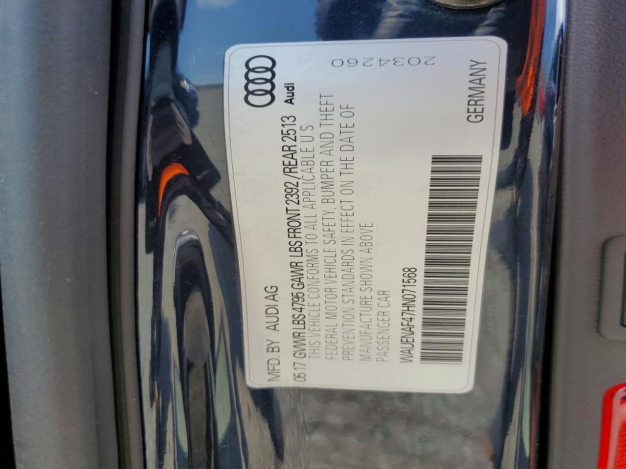 2017 Audi A4 Premium Plus - zdjęcie 13
