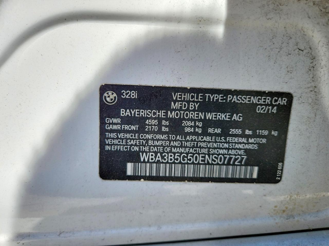 2014 BMW 328 Xi Sulev - zdjęcie 12