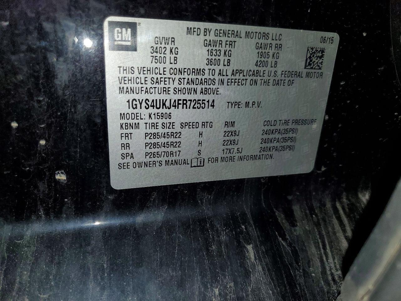 2015 Cadillac Escalade Esv Platinum - zdjęcie 13