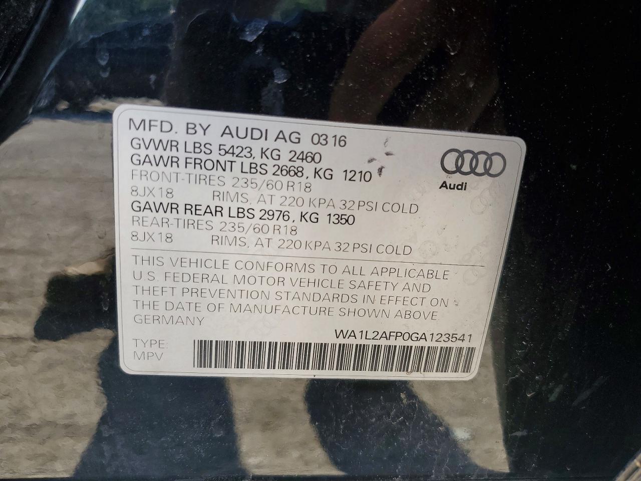 2016 Audi Q5 Premium Plus - zdjęcie 14
