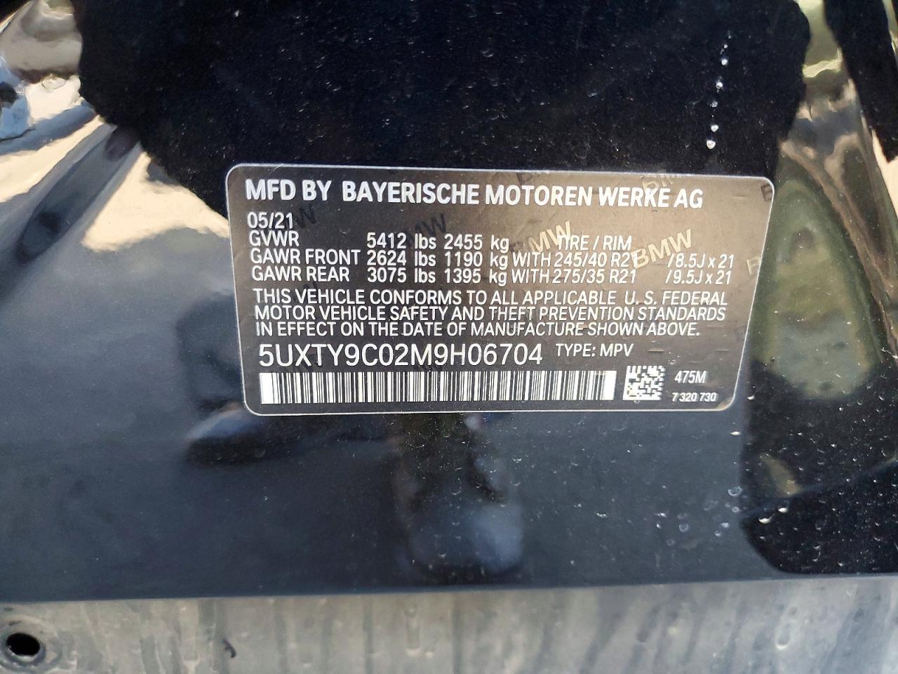 2021 BMW X3 xDrivem40I - zdjęcie 14