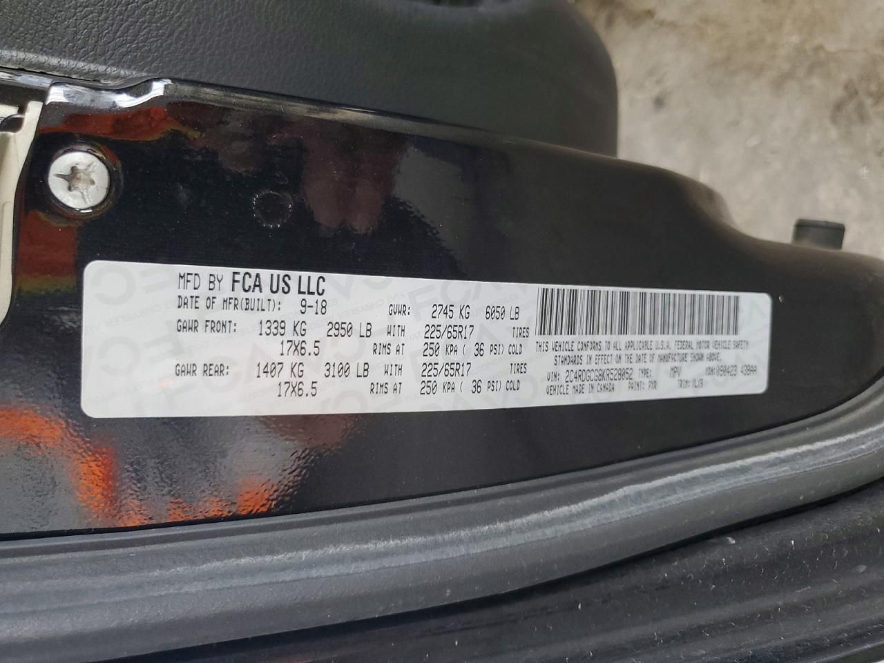 2019 Dodge Grand Caravan Sxt - zdjęcie 13