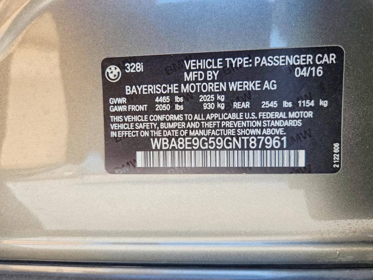 2016 BMW 328 I Sulev - zdjęcie 12
