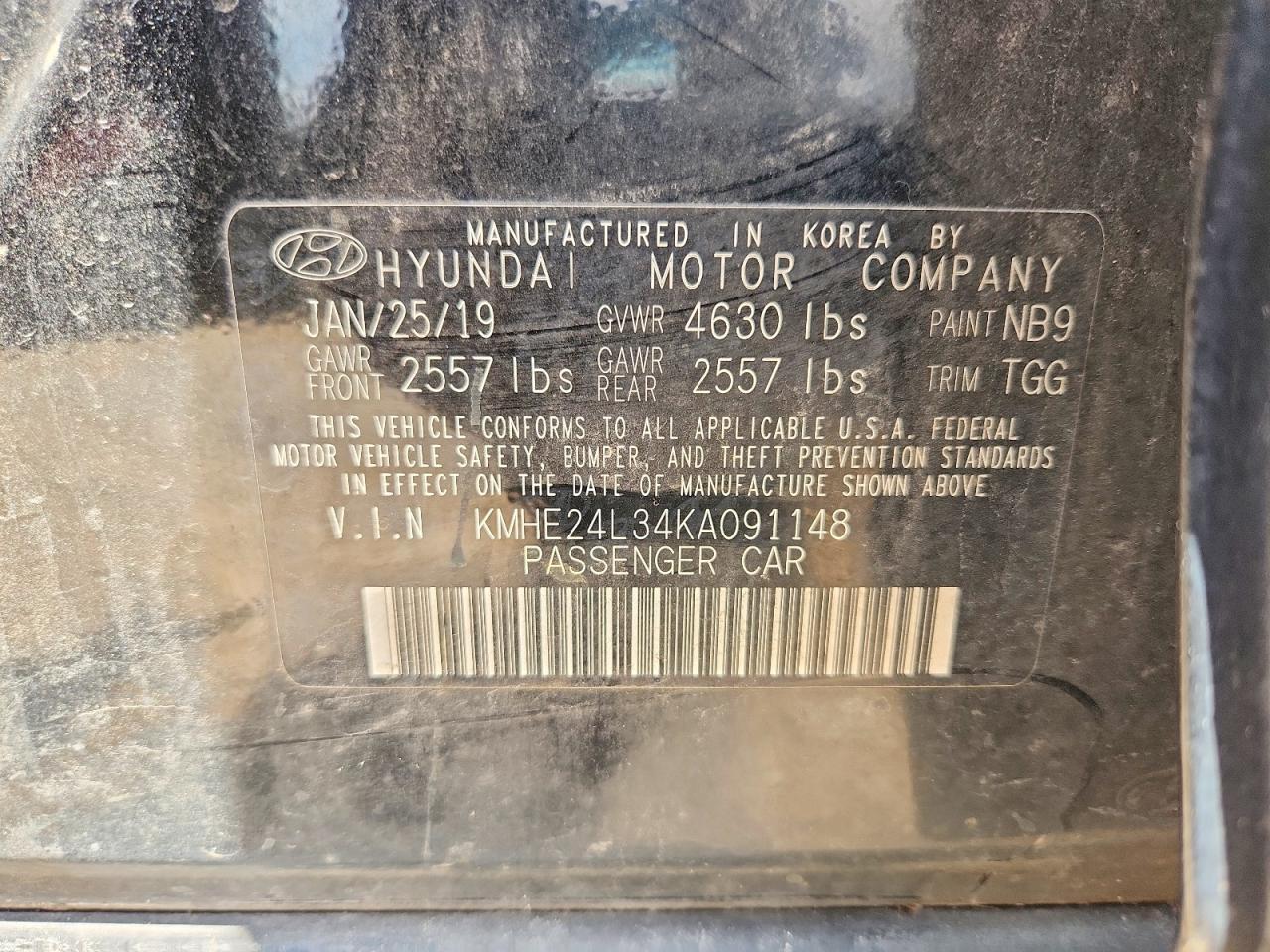 2019 Hyundai Sonata Hybrid Se - zdjęcie 13