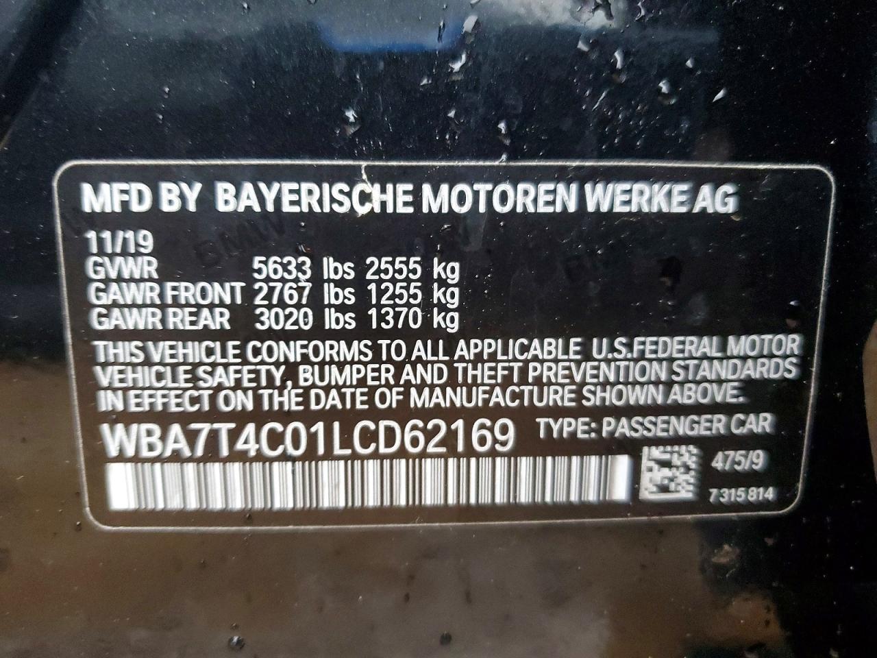 2020 BMW Seria 7 740i - zdjęcie 12