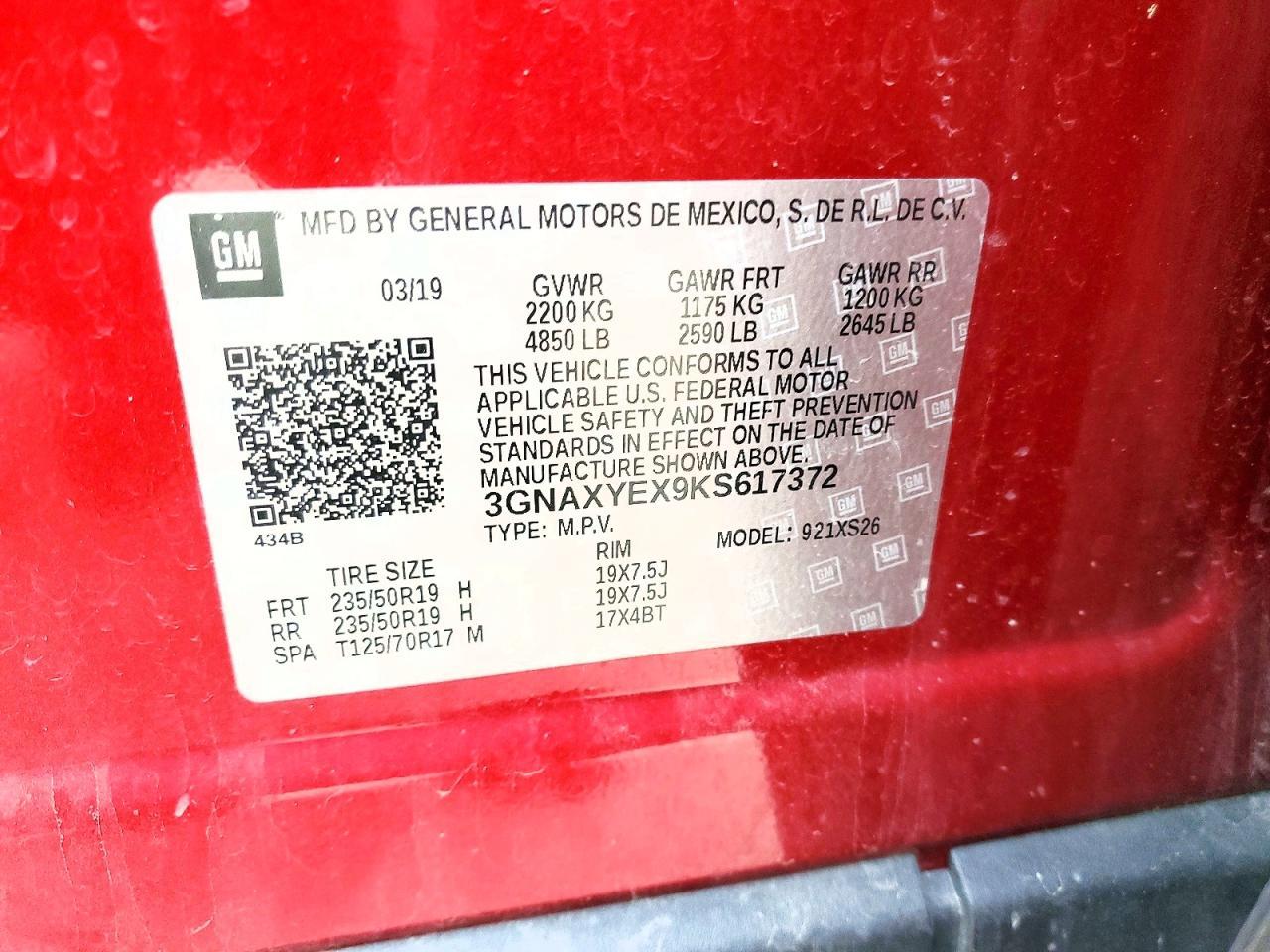2019 Chevrolet Equinox Premier - zdjęcie 13