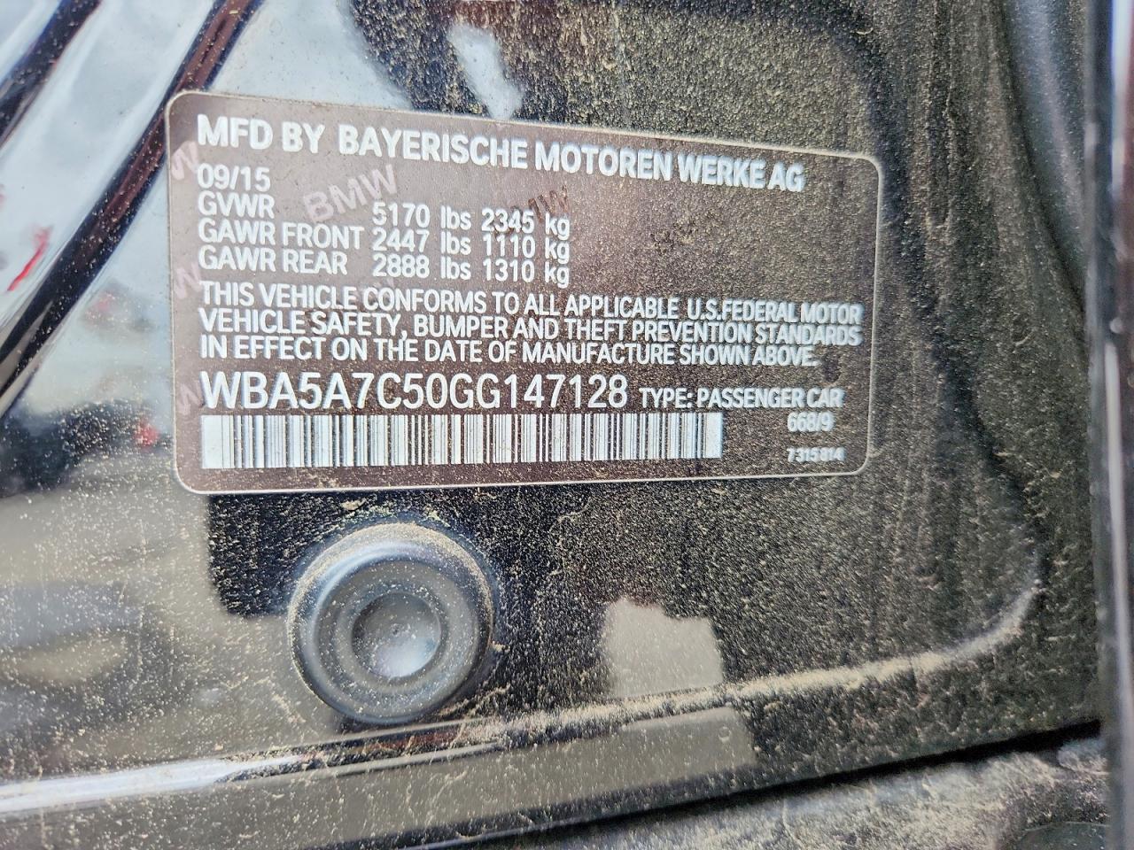 2016 BMW Seria 5 528i - zdjęcie 12