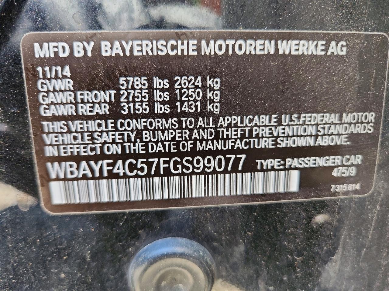 2015 BMW Seria 7 740Li - zdjęcie 12