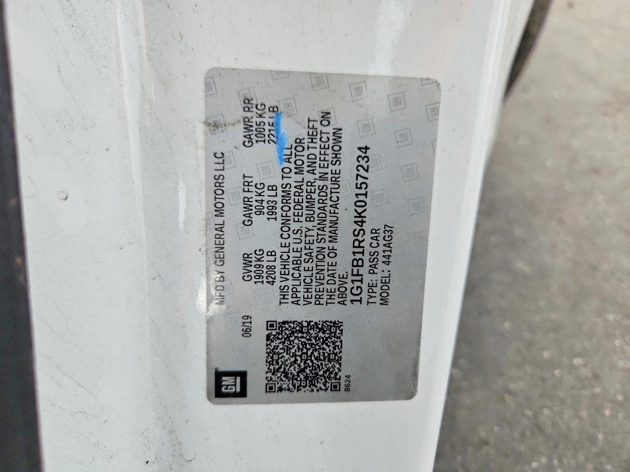 2019 Chevrolet Camaro Ls/Lt - zdjęcie 12