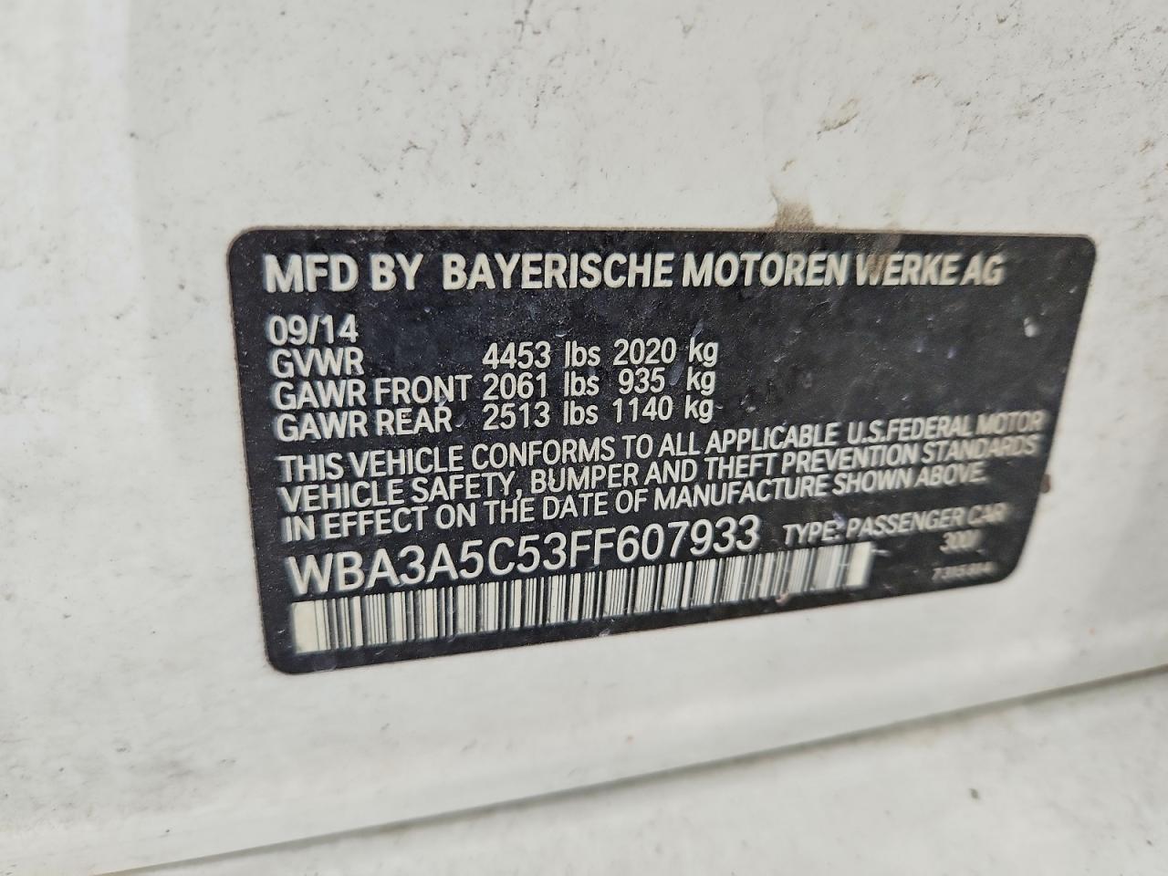 2015 BMW 328 I - zdjęcie 12