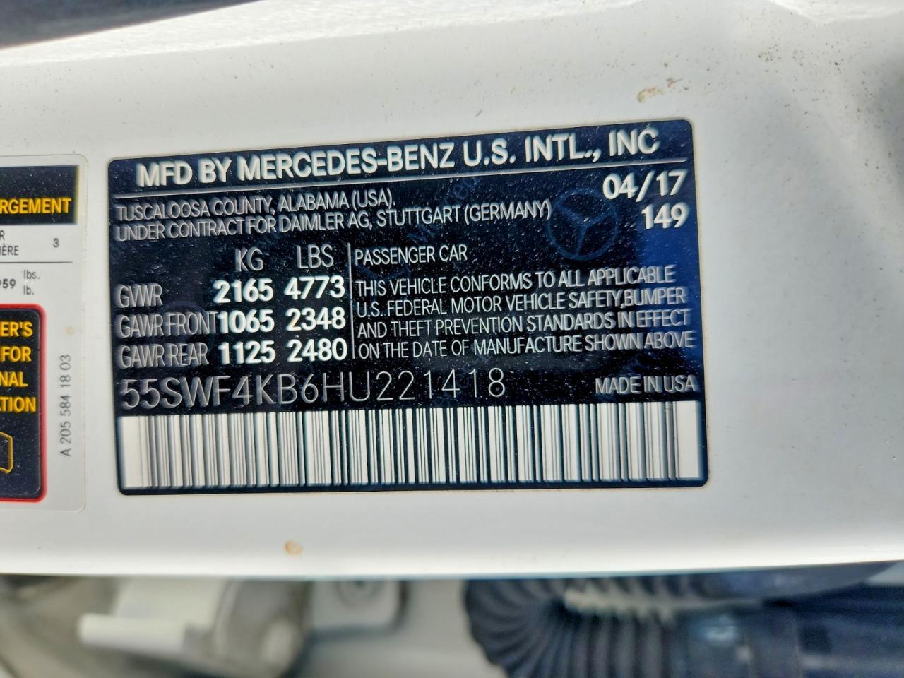 2017 Mercedes-Benz C 300 4Matic - zdjęcie 13