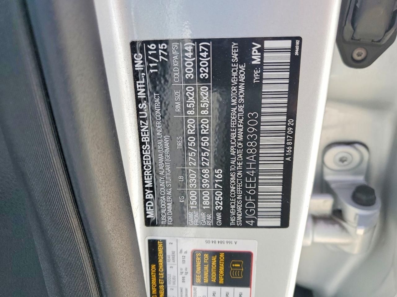2017 Mercedes-Benz Gls 450 4Matic - zdjęcie 12