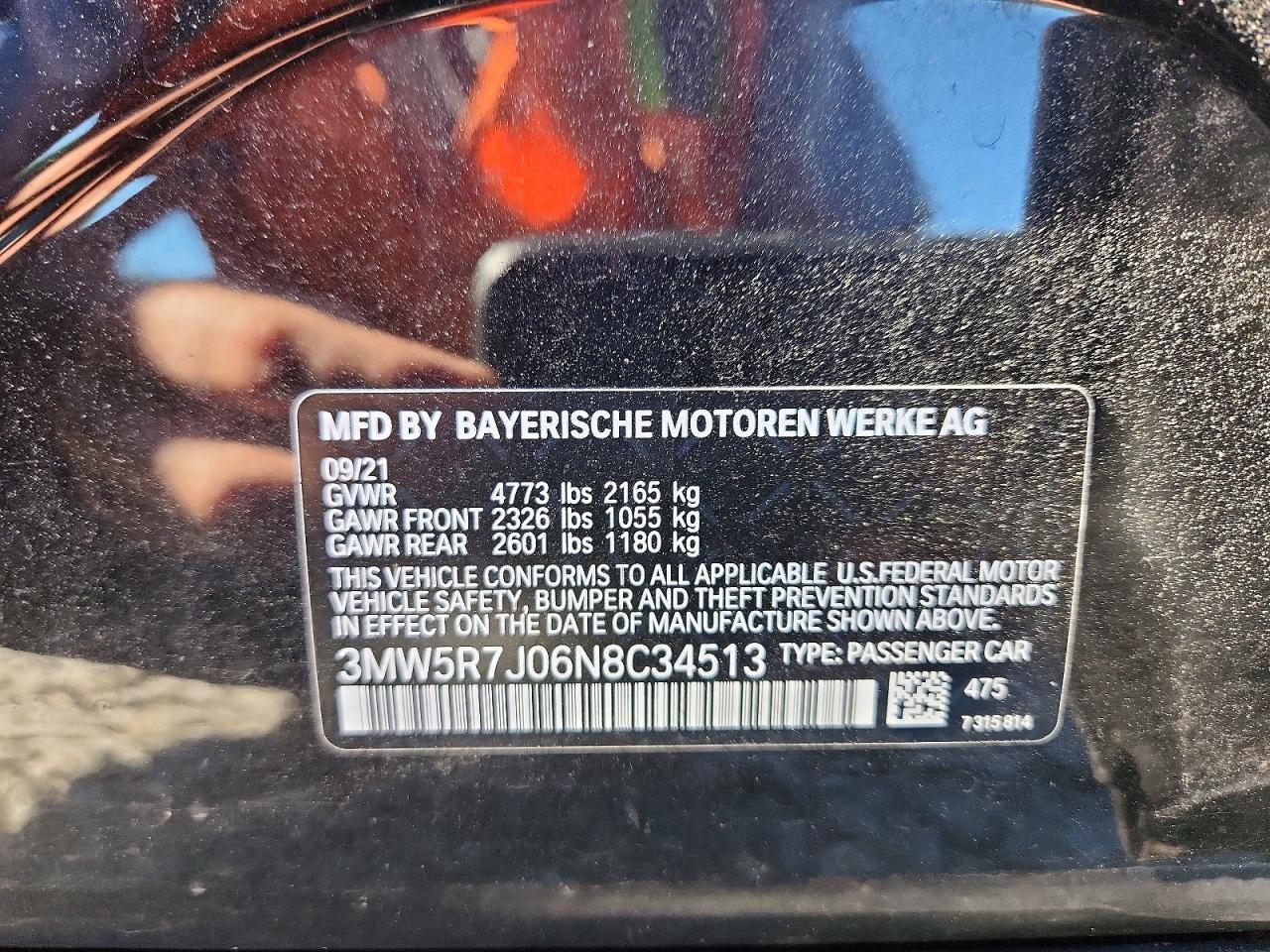 2022 BMW Seria 3 330i - zdjęcie 13