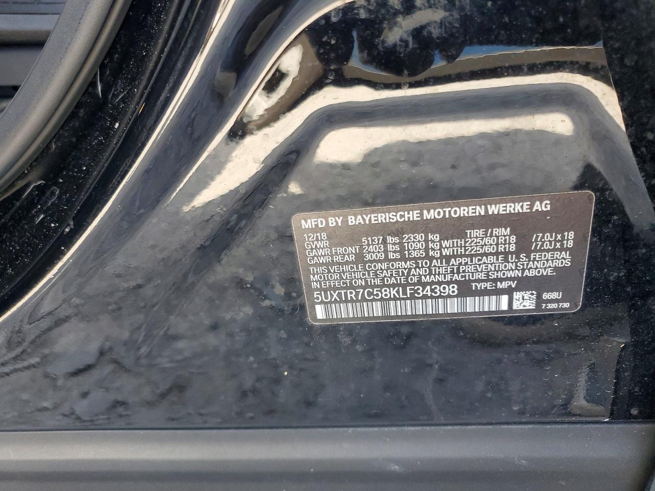 2019 BMW X3 Sdrive30I - zdjęcie 14