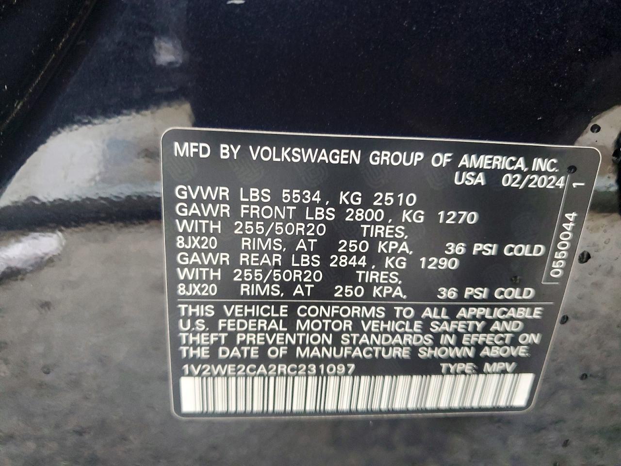 2024 Volkswagen Atlas Cross Sport Se - zdjęcie 13