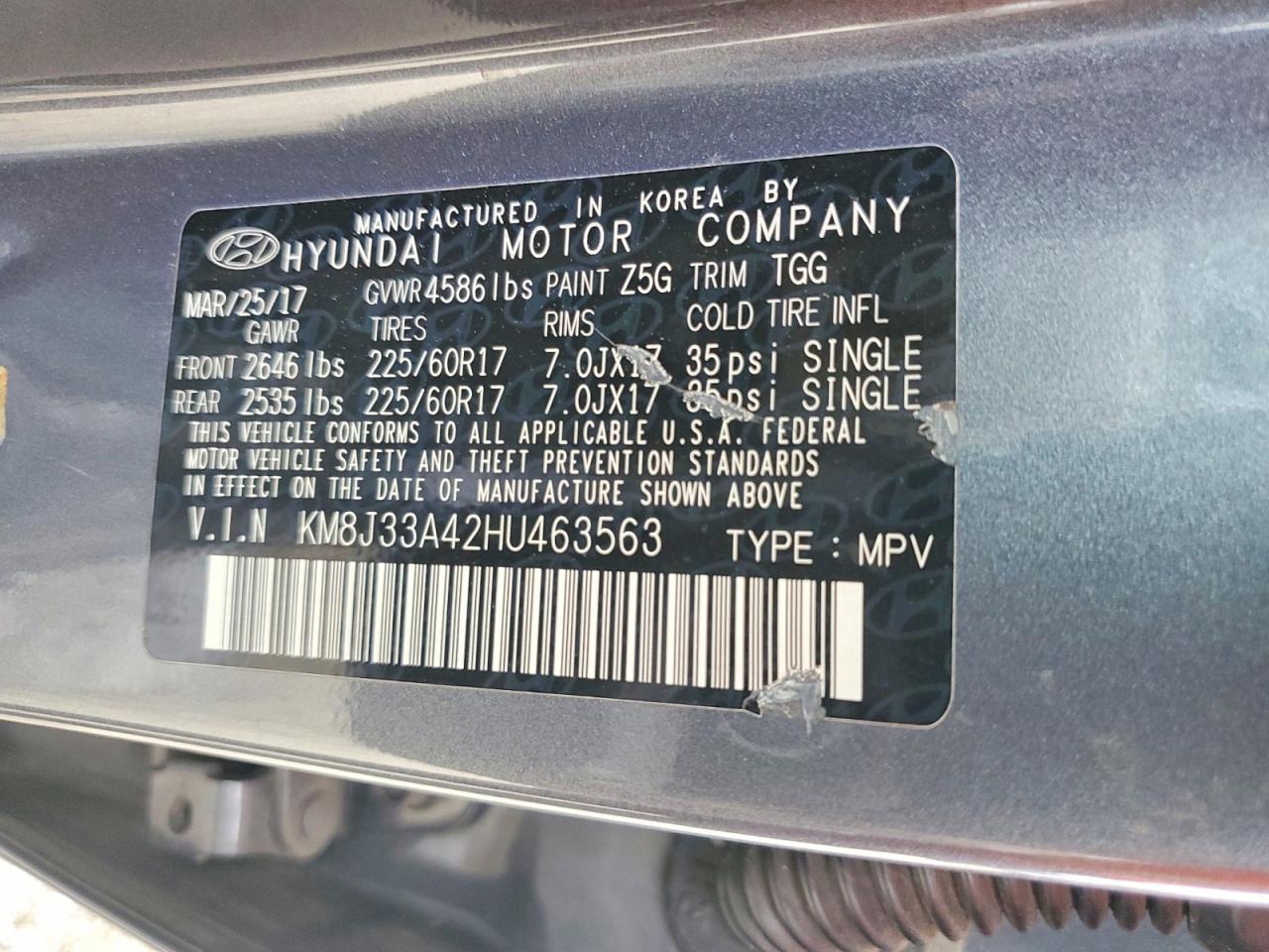 2017 Hyundai Tucson Se - zdjęcie 13
