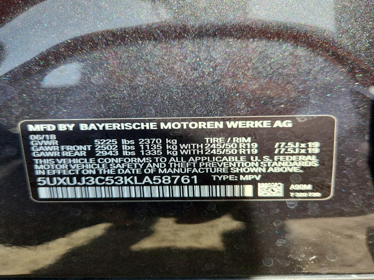 2019 BMW X4 xDrive30I - zdjęcie 13
