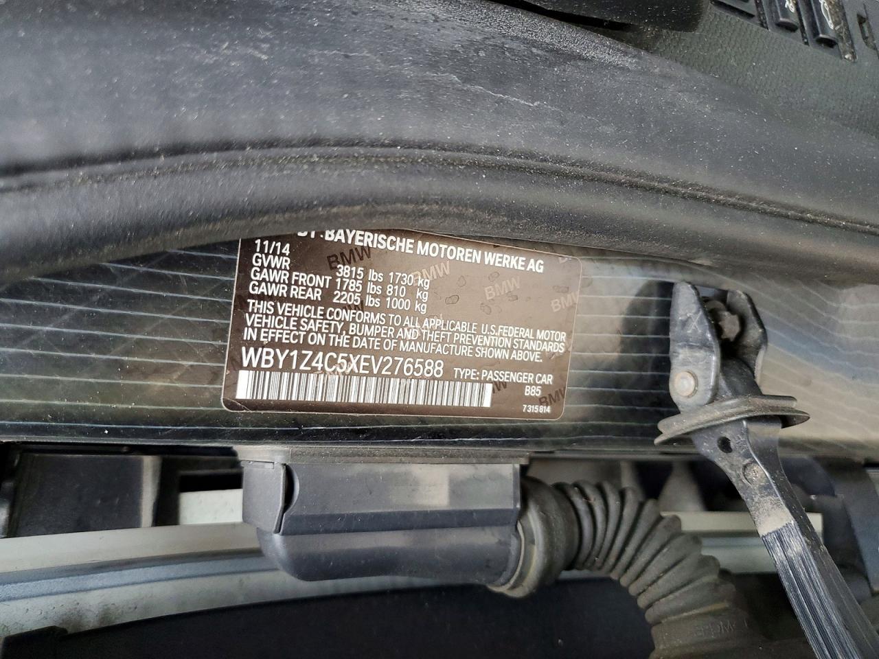 2014 BMW I3 Rex - zdjęcie 13